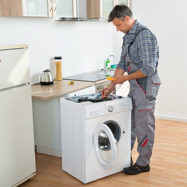 can you walk me through the steps of troubleshooting my washer issue in Fletcher